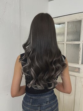 ハイエクステンション 京都駅前店(Hi-Extension) グレージュ × シルバー ★ mao_05