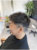 イケオジツイストパーマ
