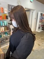ツイギー 千舟店(TWiGGY) 透明感◎オリーブベージュの美髪ロング