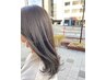  カット+edolカラー+白髪ぼかしカラー+フラtr+スチーム ￥15,300→￥14,500