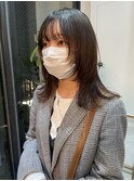 ウルフカット レイヤーカット 韓国風