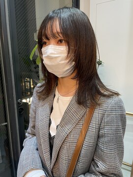 ロンド 表参道店(Lond) ウルフカット レイヤーカット 韓国風