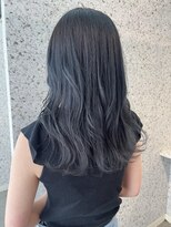 ラニヘアサロン(lani hair salon)&nbsp;ダークグレー透けカラー