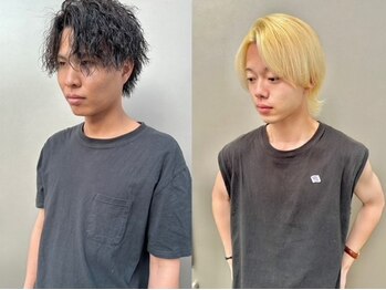 ヘアー アイス カンナ(HAIR ICI Canna)の写真/【金山2分/駐車場あり】カジュアルなメンズstyleで好感度UP*ON/OFFもキマる旬スタイルを創り出してくれる！