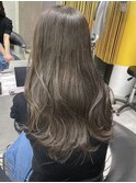 ベージュカラー×レイヤーカット 表参道