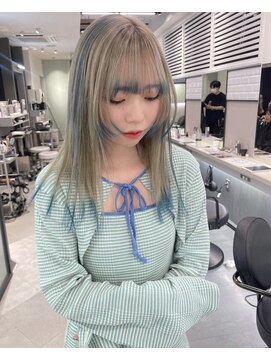 リリー(Lilley) 天神韓国ヘア×ブリーチカラー×デザインカラー