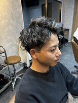 フリー(FREE)&nbsp;スパイキーショート×ホワイトメッシュ