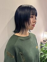 サンデイズド(SUNDAZED) レイヤーカット/デザインカラー/ブルー
