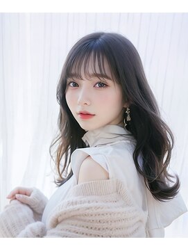 オリジンズヘアーセカンド 守谷店(Origins hair 2nd) アッシュ系ブラックカラー×BYKARTE TR