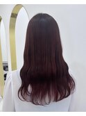 ダブルカラーチェリーレッド*rina*