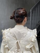 ビビト(bibito)&nbsp;bibito ヘアセット ヘアアレンジ リボン フィンガーウェーブ