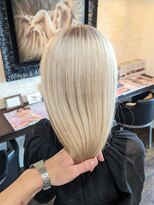 ボアップ 松山店(boappu)&nbsp;#ハイトーンカラー#ブロンドヘア#ホワイトヘア#プラチナベージュ