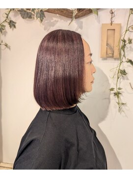 シシリー(SICILY) SICILY/縮毛矯正&深みのあるレッド系カラー