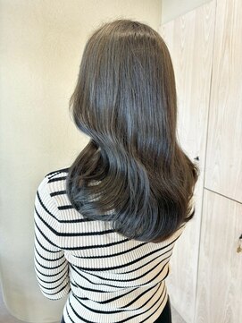 ランリ 名古屋名駅(ranri) 【20代】透明感ツヤ◎ 大人グレージュカラー/オリーブグレージュ