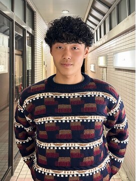 ケンジオム(KENJE HOMME) プードルパーマ