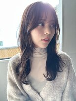 アム(amu)&nbsp;レイヤーカット/韓国ヘア/くびレイヤー/前髪カット/小顔カット