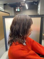 ナナ なかもず店(nana)&nbsp;顔周りレイヤーウェーブボブ