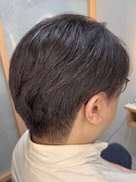 イゾラ(isola) 【isola】ナチュラルメンズカラー/爽やかツーブロ/バッサリcut