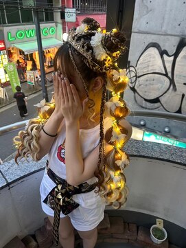 ☆圧倒的派手盛りギャルスタイル☆