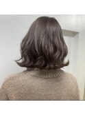 大人可愛いショコラブラウン似合わせレイヤー