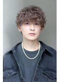 ツイストスパイラルパーマスパイラルパーママッシュウルフ