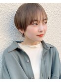 代々木/ブリーチなし/ショートボブ/酸性ストレート/新宿/韓国