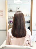 ナチュラルストレート