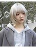 【Stylist】新生活応援!〈人気No.1〉カット＋ケアブリーチ＋ダブルカラー＋Tr