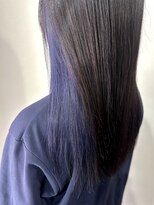 グルグル 新小岩店(GULGUL)&nbsp;ネイビー　インナーカラー【佐藤】