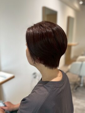 ソイクフ 四条大宮店(SOY-KUFU) 大人可愛い◎似合わせカットイメチェンチェリーブラウン