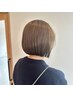 似合わせCut＋ケアカラー＋頭皮W炭酸クレンジング￥12000