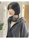 乾かすだけでまとまるボブ/ミニボブ