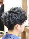 メンズ/メンズカット/メンズパーマ/ニュアンスパーマ/江坂/眉毛