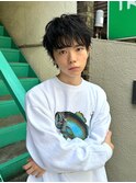 シャドウパーマ /フェザーショート /刈り上げないショート