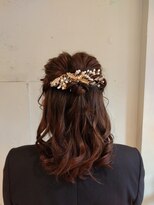 ザジ(ZAZIE)&nbsp;ゆるふわハーフアップ