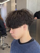 ネクストメンズ 表参道(NEXT men's)&nbsp;サーフカール／スパイキーショート/ブルーブラック/表参 道