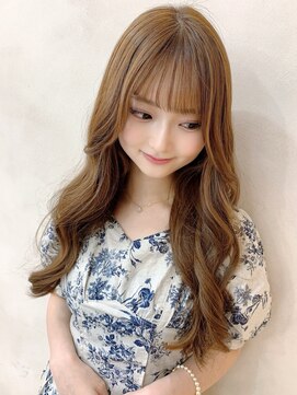 ユーフォリア 銀座本店(Euphoria) 山村巻き髪風パーマデジタルパーマ韓国風くびれヘア銀座髪質改善