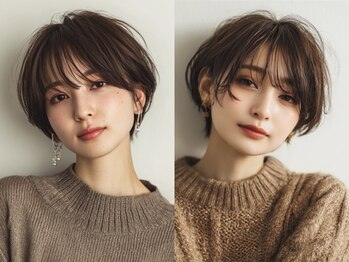 エマージュ 蒲田(Emerge)の写真/【蒲田駅3分】ショートカット・ボブや小顔カットが得意なstylist在籍★カット¥3500/前髪カット¥1000