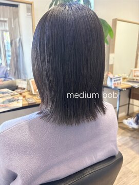 ミディアムボブ