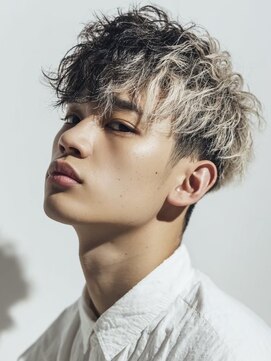 アンサ 小倉店(ANSA) 刈り上げハイトーンショート｜攻めスタイル