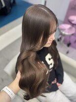 アール 横浜(R)&nbsp;【MOMO】ブリーチ無しダブルカラーでショコラブラウン