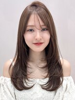 アグノス 青山(Agnos)&nbsp;愛されこなれヘア前髪サイドバングうるツヤデジタルパーマ