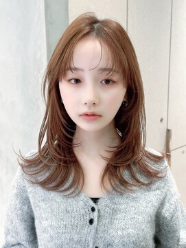 ロンドクレール 川崎(Lond clair) 大人ガーリー/ハイレイヤーカット/ミディアムレイヤー/川崎96