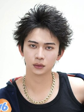 ベーア メロー(Bar mellow) アクティブ黒髪スパイキーフェザーショート