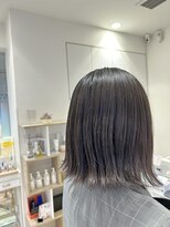 ケンジ 平塚 アネッタ(KENJE annetta)&nbsp;アッシュカラー☆ワンレンボブ