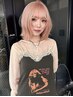 【LIRA指名限定】カット+ケアブリーチ2回+艶カラー+高級カシミヤTR