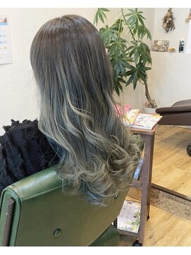 ヘアーサロン クレフ(Hair salon CLEF) グラデーション　バイヤージュカラー