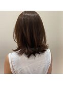 20代30代40代ナチュラルソフトウルフ乾かすだけモカベージュ