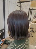 切りっぱなしボブ
