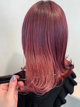 ビューティービースト 本通り店(beauty:beast) ケアブリーチ/オンカラーレッド